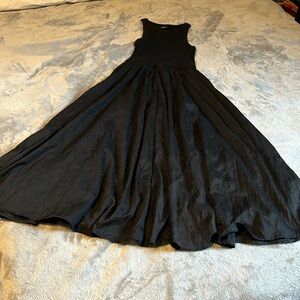 GAP Black Halter Maxi Sundress for Cocktail